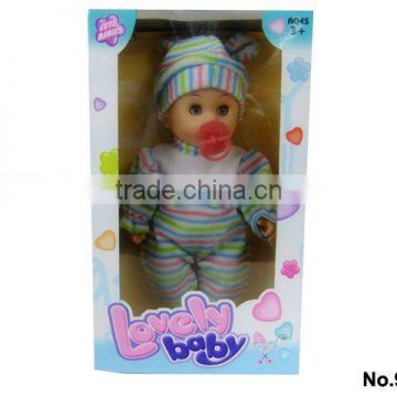 New baby toys,plastic toy doll,funny lovely doll with sound