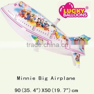 Best sale toys inflatable plane balloon foil for children playing