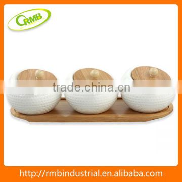 bamboo base and lid from kitchenware(RMB)