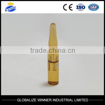 1ml printting surface handing amber ampoules made of low borosilicate glass