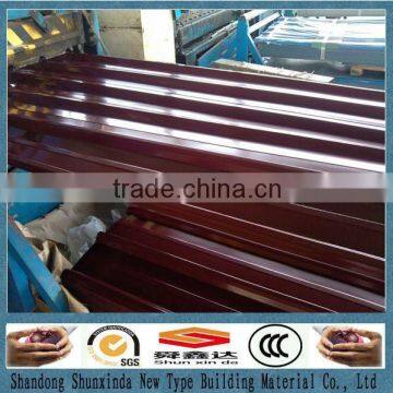 Hot sale!!! Ral color code versatile roofing sheets for roofing system