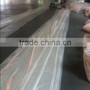 0.2mm 140gsm super clear pe woven fabric for greenhouse and farm/cherry tree cover
