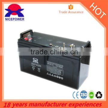 Solar Battery 12V 100AH, lead acid Deep Cycle Battery, VRLA Battery
