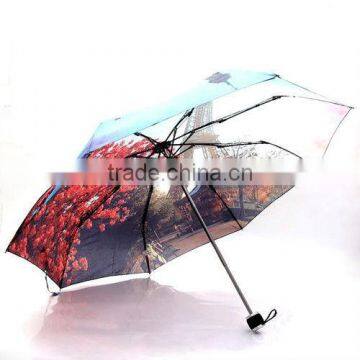 High quality folding rain umbrellas,china online shopping beautiful umbrella