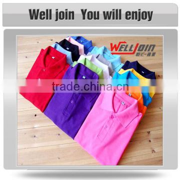2016 new design wholesale plain cotton t shirt
