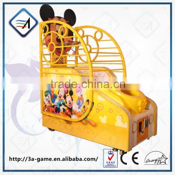 Amusement Park Equipment Basketball Arcade Game Machine Coin Pusher