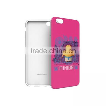 orange minion mobile phone silicon case for wholesale market