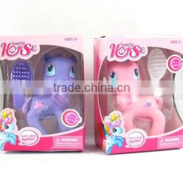 lovely horse pony toy, plastic horse toy, pony horse WW3604854