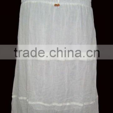 2872 Cotton Skirts Light Weight Cotton Jumper Suits Garments Soft Cotton New Prints Garments summer skirts