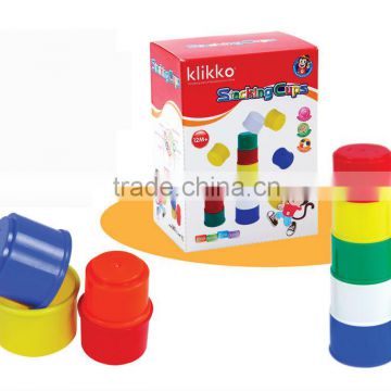 baby cups stacking blocks