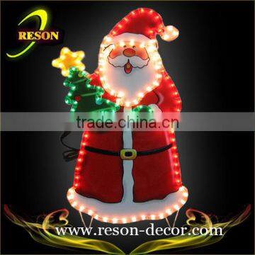 40*75cm christmas santa claus wholesale garden decor