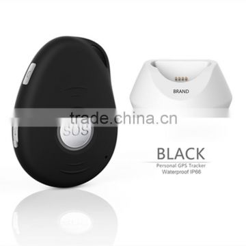 personal tracker SOS Emergency Call Button Supports Android IOS App micro gps tracking