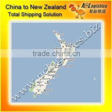 International shipping from Shanghai to Wellington,New Zealand