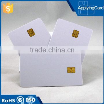 ISO14443A SLE5542 customized size blank contact card with chip