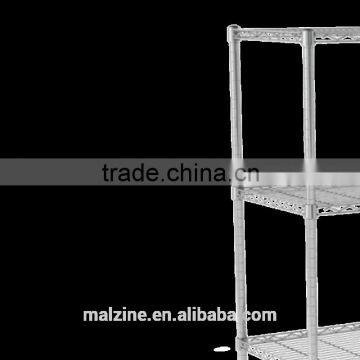 5 Tier Chrome Wire Shelving Unit Metal Rack