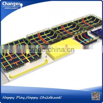 China factory TUV/ASTM/CE certificate free design cheap kids indoor crane sports trampoline