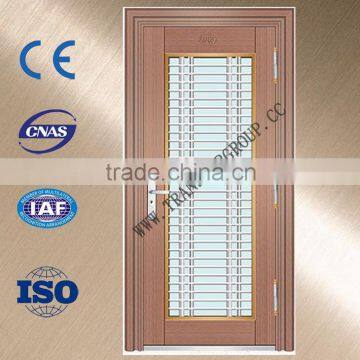 Special design stainless steel grill door with metal color painting