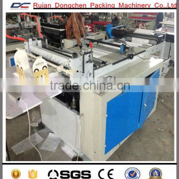 Economic type paper or plastic film roll sheeting machine