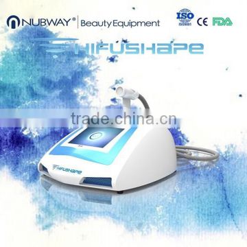 2015 nubway high technology fat removal ultrasonic hifushape slimming beauty machine & equipment for weight loss