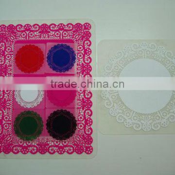 High quality Fashionable slate coaster with logo factory