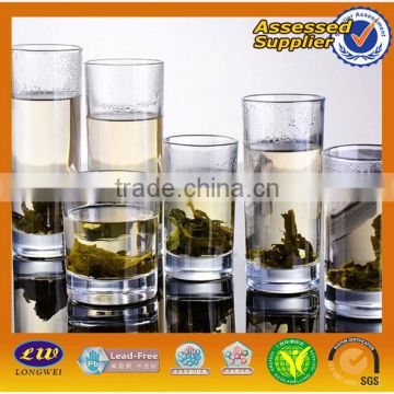 2016 round different volume available glass tumbler