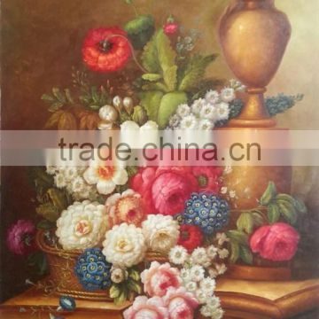 Flower Oil Painting on Canvas