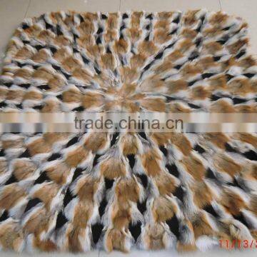 Luxury Geniue Fox Fur Carpet