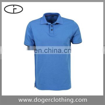 2016 new fashion popular men knitted polo shirt