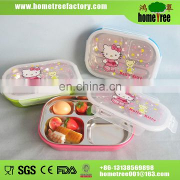 PP Various Design Tiffin Carrier Thermal Korean Lunch Box Keep Food Hot For School With Spoon