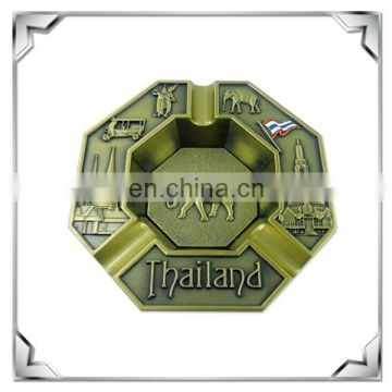 Custom design metal Thailand souvenir plate