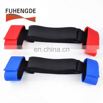 China supplier 100% nylon hook loop and webbing skiing carry strap fastening