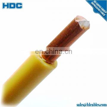 single core copper cable BV 4mm2 electrical Cable wire