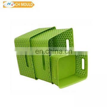 2018 Hot sale making injection plastic mold basket rattan furniture