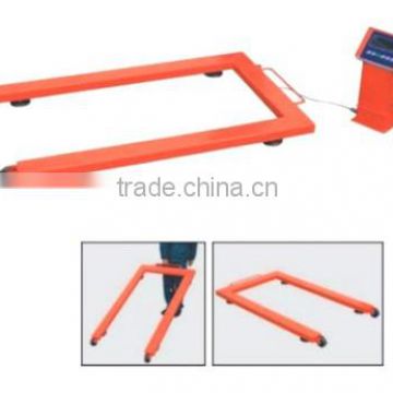 China Design U Shape Hand Table Truck With Scale