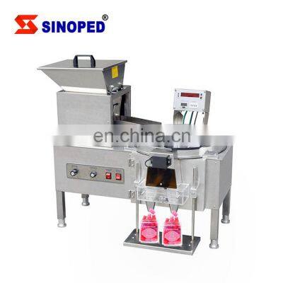 Semi Automatic Health Food Product Nutrition Gummy Bear Soft Gelatin Capsule Filling and Counting Machine