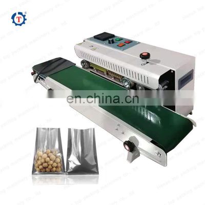 pp plastic bag polythene nylon bag cutting and sealing machine from Amy