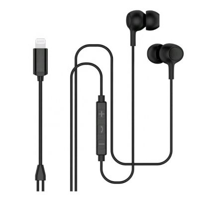 100% mfi 8 pin original earbuds earphone head phone for apple lightning wired headset for iphone 13