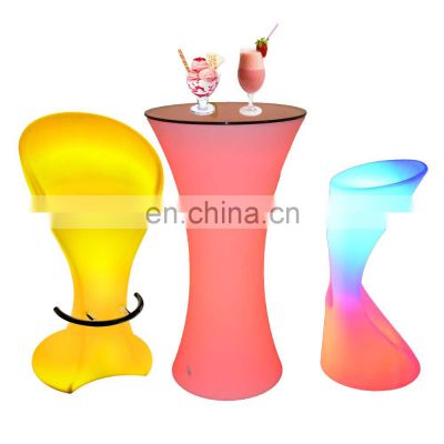 night club furniture beach cube chairs wine drink bar tables cocktail table wedding high top chairs
