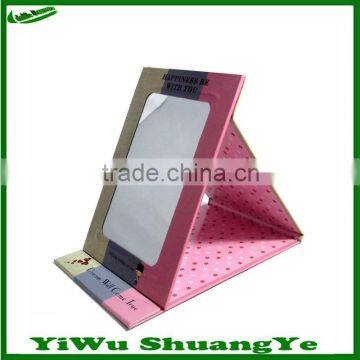 cheap pocket paper mirror / pocket mirror / pocket cosmetic mirror