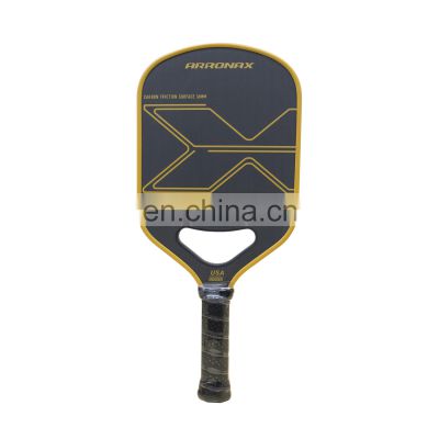 USAPA Professional Manufacturer 16mm Edge Guard Full Carbon Fiber Pickleball Rackets with PP Core Full Carbon Fiber Paddle