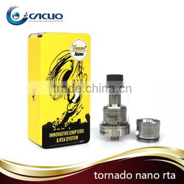 IJOY Tornado nano 4.0ml vape Atomzier CACUQ supply Tornado nano RTA new issued by Ijoy