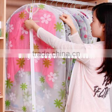 2015 new design suit cover garment bag clothing dust cover with PVC window