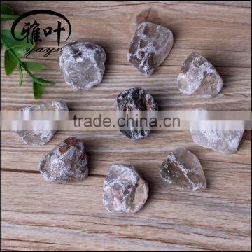 20-25mm Wholesale Gemstones Rough Raw Material Natural Stones Unpolished Smoky Quartz Rough Stones