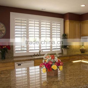 Wholesale cheap china custom white horizontal venetian white pvc blinds