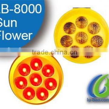 Polycarbonate whole sale Sunflower solar LED traffic warning lights