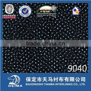 nonwoven polyester fusible interlining fabric for garment
