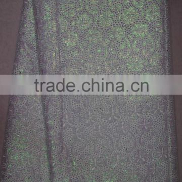organza lace fabric for adress CL4066-3 white