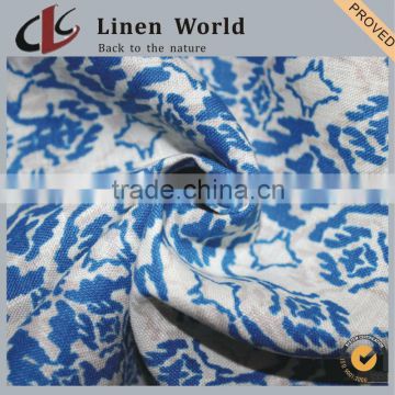 2020 12*12 48*46 53/54" Printed Linen Fabric