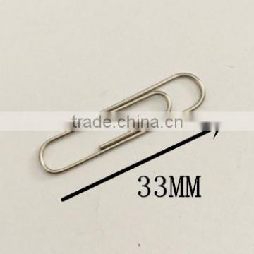 33MM nickel plated paper clips