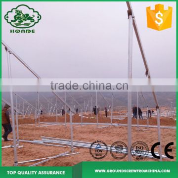 Industrial Ground Solar Panel Structure